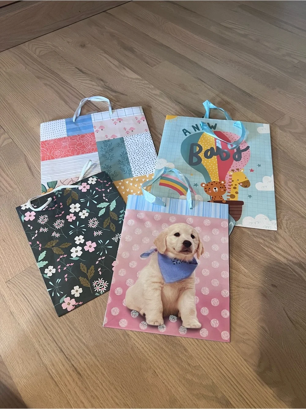 58 Assorted Multicolor Gift Bags